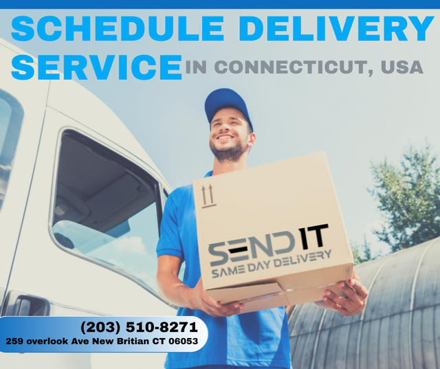 schedule delivery service in connecticut usa Same Day Delivery