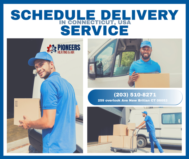 SCHEDULE DELIVERY SERVICE IN CONNECTICUT USA (1) Same Day Delivery