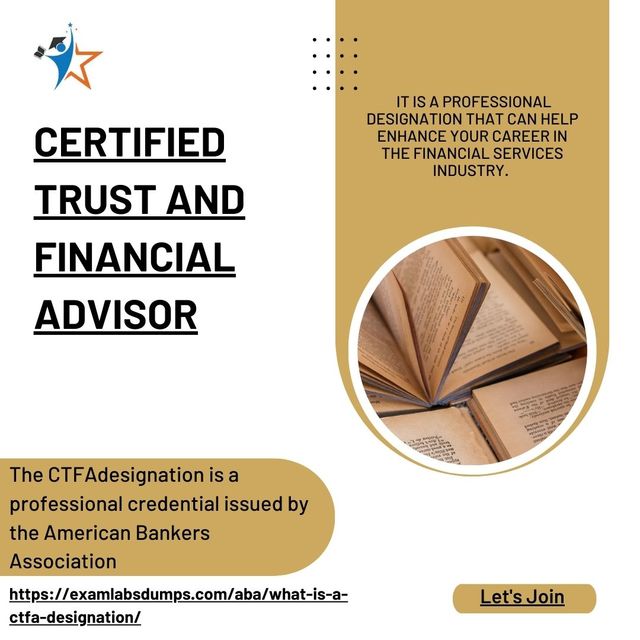Certified Trust and Financial Advisor: Empowering  Picture Box