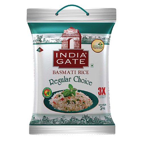 Enjoy the Real Taste with India Gate Regular Choic Picture Box