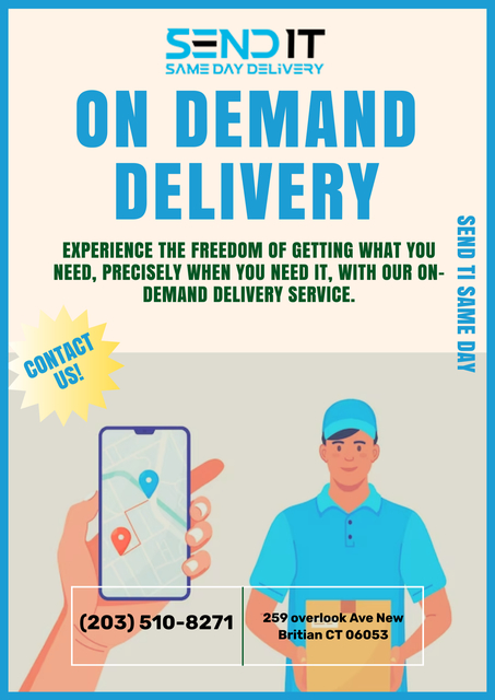 ON DEMAND DELIVERY Same Day Delivery