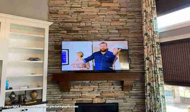 Fireplace TV Mounting (2) Fireplace TV Mounting