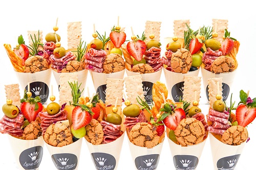 Charcuterie cone Luxe Bites