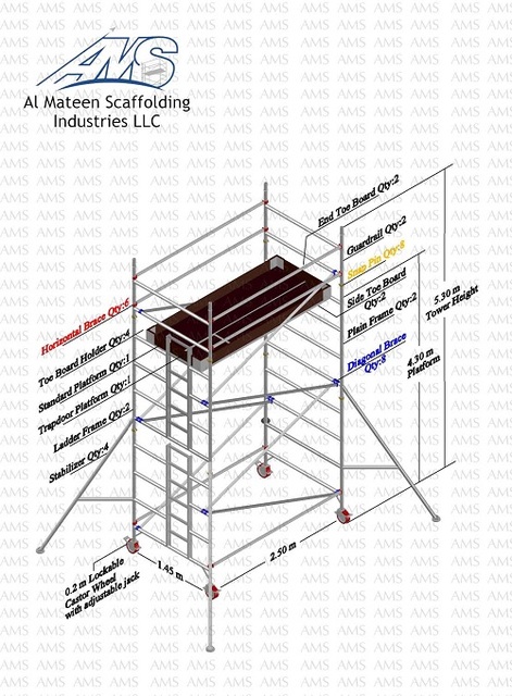 5mtr DW Al Mateen Scaffolding Industries LLC