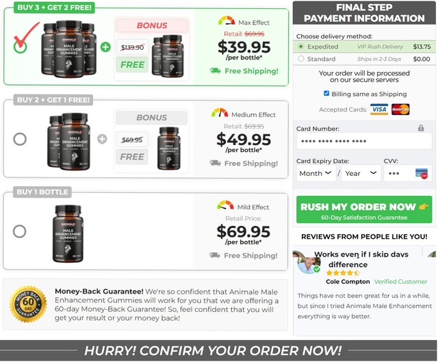 Animale-Male-Enhancement-Gummies-Price Animale Male Enhancement Gummies New Zealand & Australia Final Words & Reviews