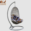 Egg Design Portable Indoor Rattan Patio Swing Chair