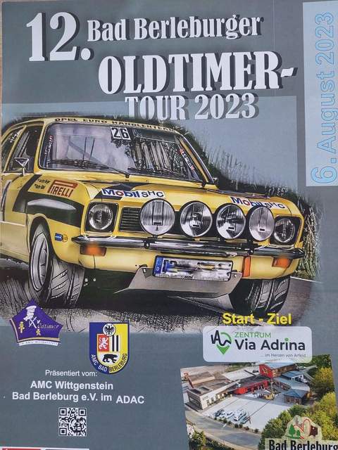 1 Oldtimer Tour BLB 12. Bad Berleburger Oldtimer Tour 2023, Alsfeld