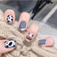 3D cow print nails - Picture Box