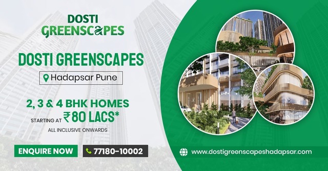 Dosti Greenscapes Hadapsar PuneFlats