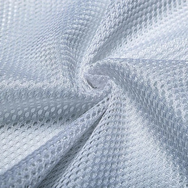 100% Poly Warp knitted 2*2 Mesh Sports quick-dryin Haining Zhanxin Textile Co. Ltd.