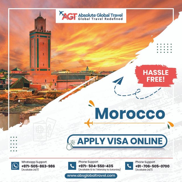 Apply-morocco-visit-visa-online-absglobaltravel Apply Morocco Visit Visa Online