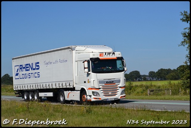 BV 07 ETY DAF 106 Etifa Trans-BorderMaker Rijdende autos 2023