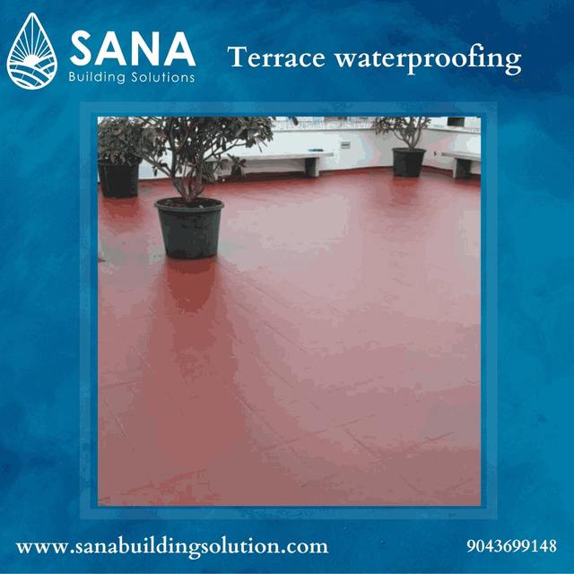 Terrace Waterproofing Picture Box