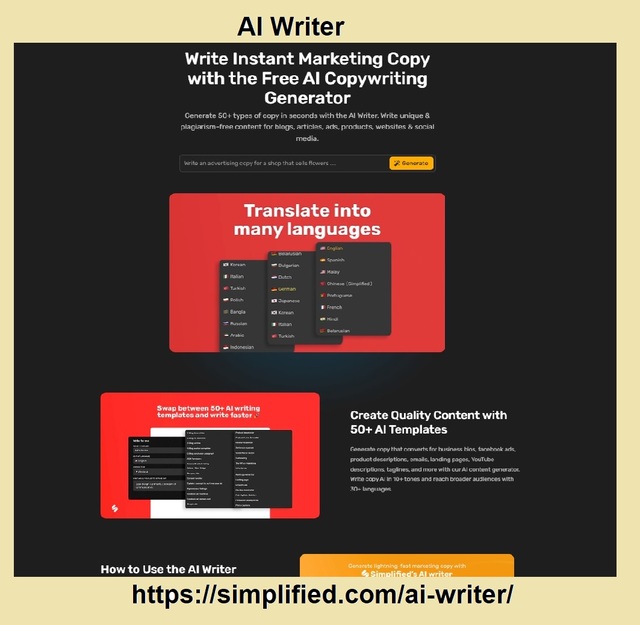 AI Writer Picture Box