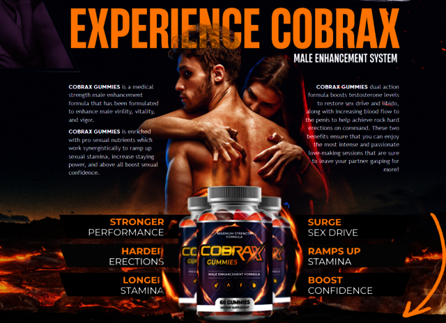 CobraX Gummies CobraX Gummies