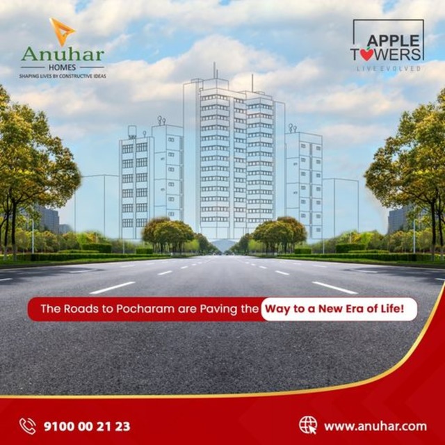 Gated community apartments in pocharam Anuhar Homes