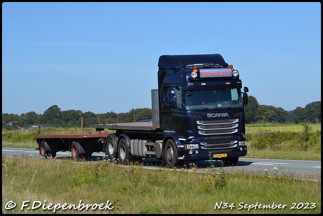 16-BKP-5 Scania R500 Wortmann milieutechniek Emmen Rijdende autos 2023