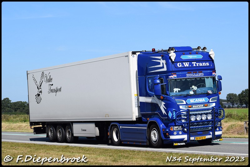 84-BFH-5 Scania R520 GW Trans-BorderMaker - Rijdende autos 2023