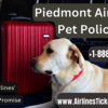 Piedmont Airlines Pet Policy Information | +1-888-660-0563