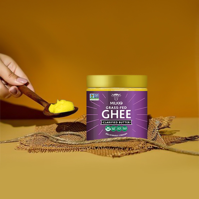 High Vitamin Butter Oil vs Ghee Picture Box