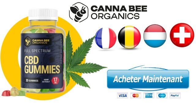 Canna-Bee-Organics-Full-Spectrum-CBD-Gummies-FR-BE Canna Bee Organics CBD Gummies France Site officiel, avis et prix [2023]