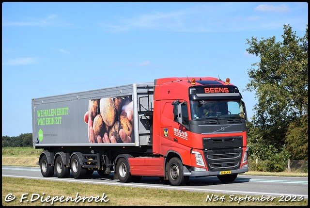 63-BLV-6 Volvo FH4 Beens-BorderMaker Rijdende autos 2023