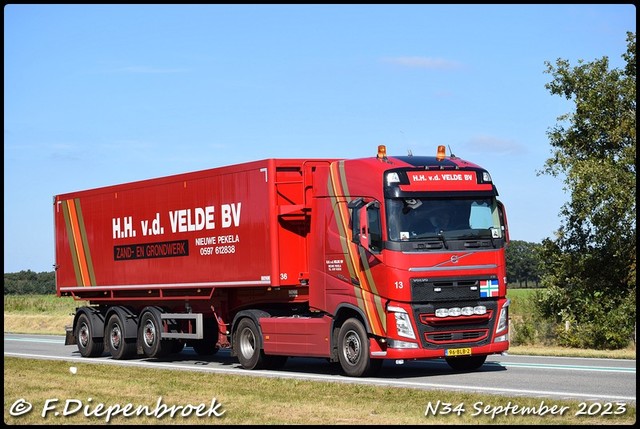 96-BLB-2 Volvo FH4 HH v,d Velde-BorderMaker Rijdende autos 2023