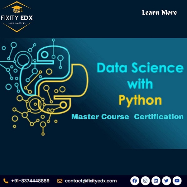 Data science with python Master course certificati Picture Box