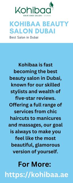Kohibaa Beauty Salon Dubai Picture Box