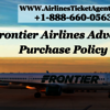 Frontier Airlines Advance Purchase Policy