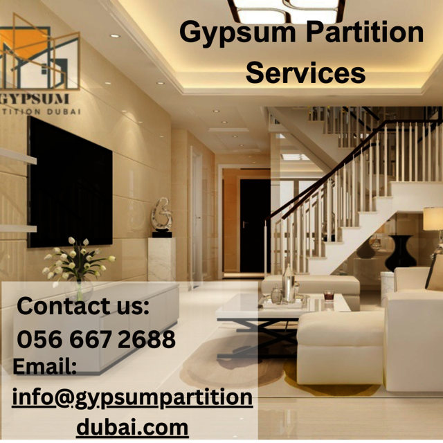 Gypsum Partition Services (5) Gypsum partition