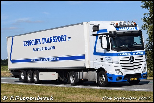 89-BGL-3 MB MP4 Lesscher-BorderMaker Rijdende autos 2023