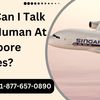 How Can I Talk To A Human At Singapore Airlines?