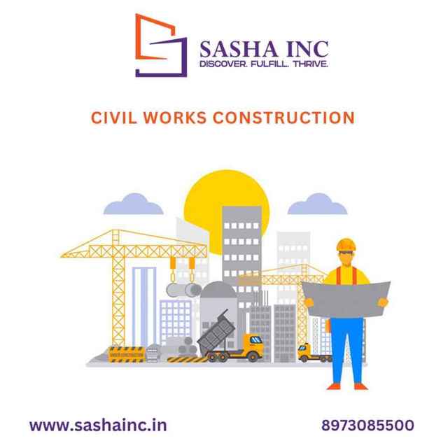 Civil Works Construction - Civil Contractors in Co sashainc