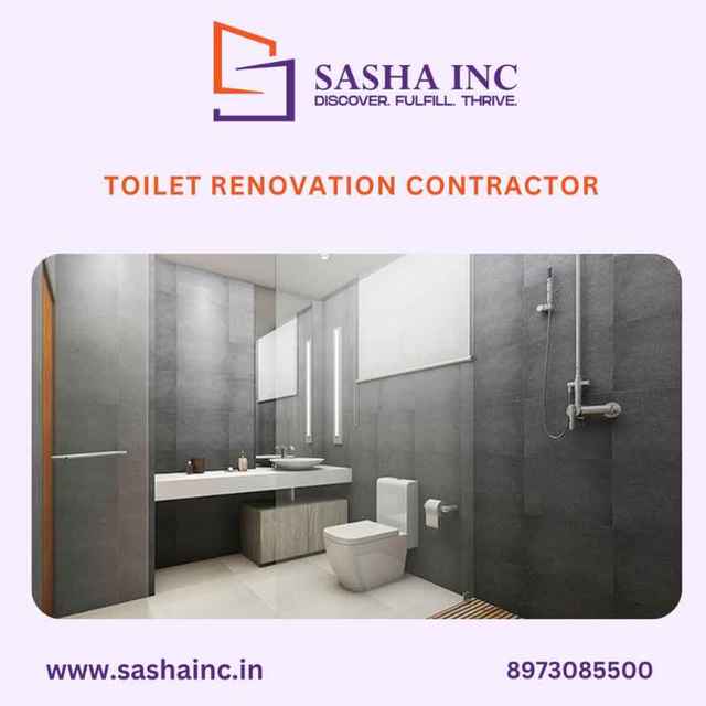 Toilet Renovation Contractor - Bathroom Renovation sashainc