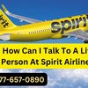 How Can I Talk To A Live Person At Spirit Airlines?