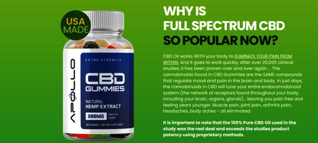 keto Apollo CBD Gummies USA Working, Official Website & Reviews [2023]