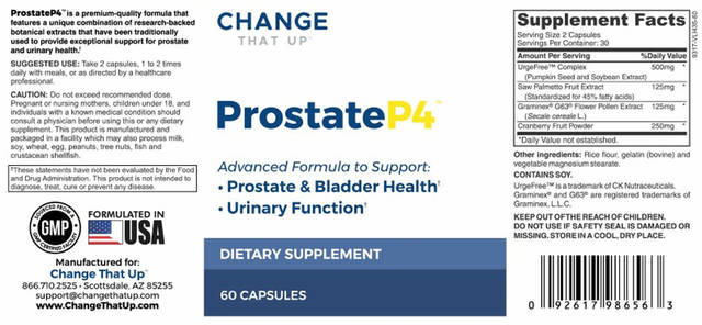 Change-That-Up-ProstateP4-2022 Change That Up Prostatep4 Supplement Ingredients, Cost & Reviews