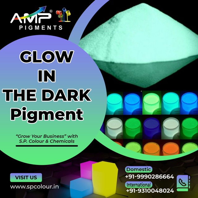 Glow in the Dark Pigment Manufacturer in India Picture Box