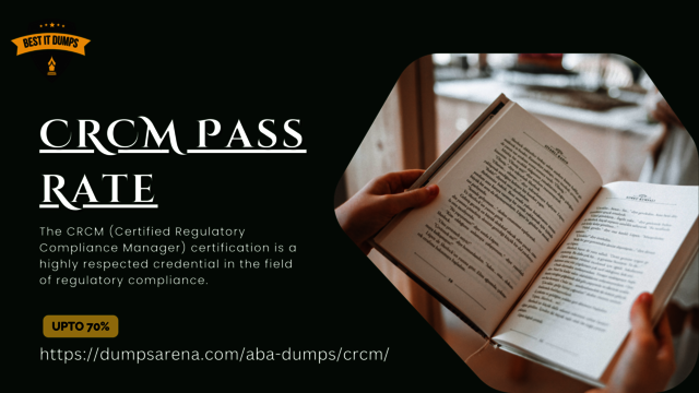 Examlabsdumps's CRCM Pass Rate Playbook Picture Box