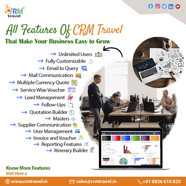 Best Travel CRM Software for Travel AgenciesÂ inÂ  CRM Travel