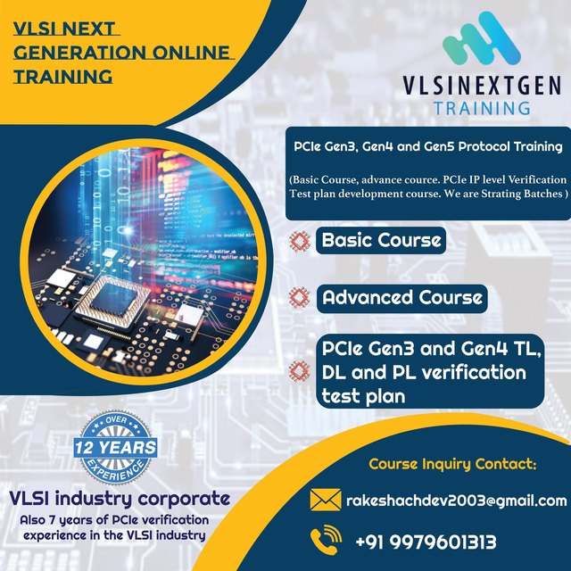 PCle and VLSI Certification Programs in Bangalore Picture Box