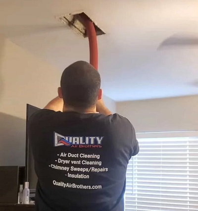 Chimney Sweep Quality Air Brothers Dallas