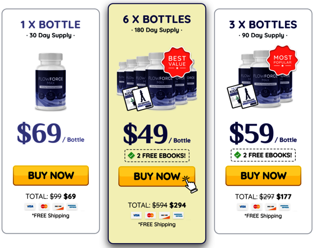 FlowForce Max â€“ Proven Ingredients for Prostate  Picture Box