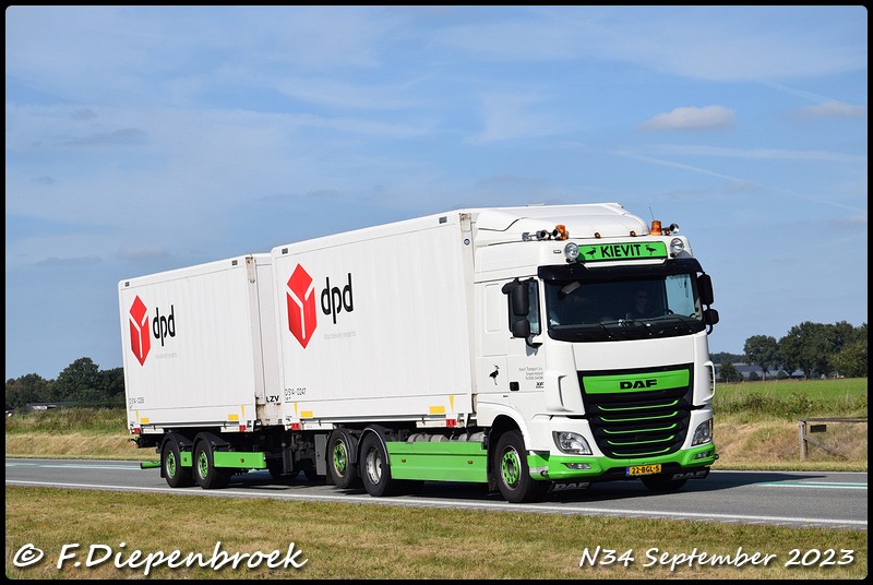 22-BGL-5 DAF 106 Kievit-BorderMaker - Rijdende autos 2023