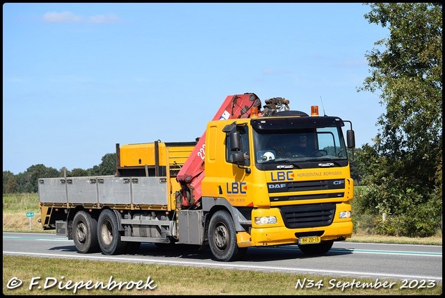 BR-ZD-15 DAF CF LBC Horizontale boringen-BorderMak Rijdende autos 2023