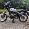 6207421 '83 R80ST, Gray. Shoei Fairing. Corbin Sport Seat, BMW Touring Cases. New front Master Cylinder