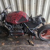 6365176 '90 K1 Bobber. No Title, Must Part, Red