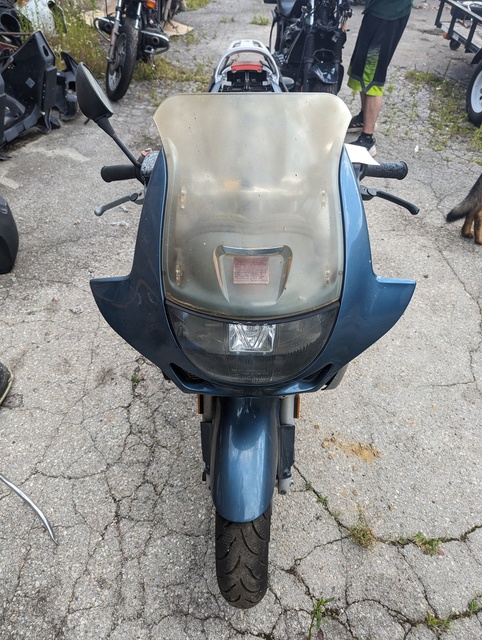 ZA50003 (5) IA50003 '97 K1200RS, HAS KEY, RUNS. BLUE