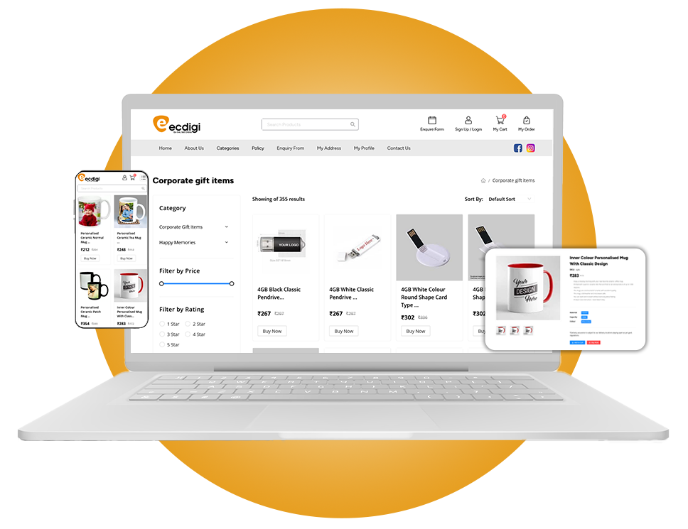 Readymade E-Commerce Platform ecDigi